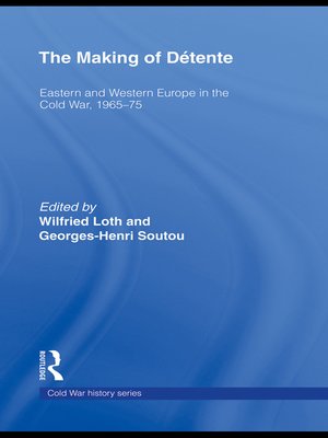 cover image of The Making of Détente